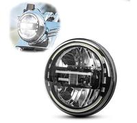 MPODYTSF Accesorios para faros Para Yamaha V-star 650 1100 Faro Delantero De Motocicleta Conjunto Luces Delanteras(Nero)