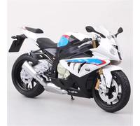 MPODYTSF Modelo a Escala 1:12 para BMW S1000RR 2009 Modelo De Fundición A Presión Estática Juguete Aleación Motocicleta Colección(BLU)