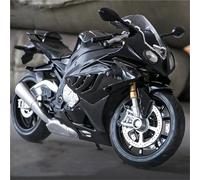 MPODYTSF Modelo a Escala 1/12 para BMW S1000RR - Moto Todoterreno, Juguete, Coche Miniatura De Colección, Regalo Modelo Motocicleta Fundición A Presión(Nero)