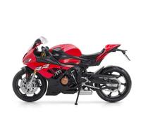 MPODYTSF Modelo a Escala 1/12 para BMW S1000RR, Motocicleta, Coche, Modelo De Juguete, Aleación Fundida A Presión, Amortiguador Golpes, Colección Vehículos, Regalos Cumpleaños(Rosso)