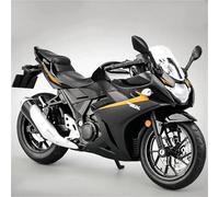MPODYTSF Modelo a Escala 1:12 para Suzuki GSX250R Motocicleta Modelo De Aleación Juguete Regalo Sonido Y Luz Decoración(Nero)