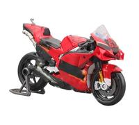 MPODYTSF Modelo a Escala Adornos De Escritorio para Computadora 1:18 para Ducati, para Lenovo, para Team #63 2022 Juguetes Maqueta Motocicleta, Regalo Cumpleaños