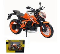 MPODYTSF Modelo a Escala con Caja 1/12 Sport Racing para 1290 para Super para Duke R 2022 Miniatura De Colección, Juguete Regalo, Modelo Motocicleta A Presión(Orange)