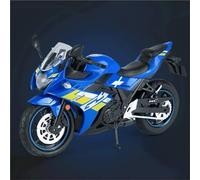 MPODYTSF Modelo a Escala Escala 1:12 para Suzuki GSX-250R GSX250R GSX 250R Coche De Juguete Todoterreno, Amortiguador, Modelos Motocicleta, Adornos para Hobby(BLU)