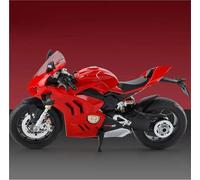 MPODYTSF Modelo a Escala Miniatura De Metal Fundido A Presión para Motocicleta Juguete, Escala 1/9, Regalo Colección para Ducati V4S