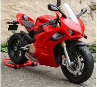 MPODYTSF Modelo a Escala Miniatura De Motocicleta Juguete Metal Fundido A Presión 1:9, Regalo Colección para Ducati Panigale V4S