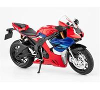 MPODYTSF Modelo a Escala Modelo De Motocicleta A Escala 1/9, con Sonido Y Luz, Ideal para Decorar El Hogar, Regalo Cumpleaños para Honda CBR1000(Rosso)