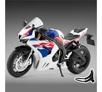 MPODYTSF Modelo a Escala Modelo De Motocicleta Fundición A Presión A Escala 1/9, Colección Aleación, Juguete Hobby, Regalo, Todoterreno para Honda CBR1000RR-R(White)