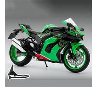 MPODYTSF Modelo a Escala Moto De Juguete con Sonido Y Luz 1:9 para Kawasaki ZX-10R, Modelo En Miniatura Aleación Metal Fundido A Presión(Vert)