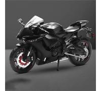 MPODYTSF Modelo a Escala Motocicleta Aleación Fundida A Presión, Coche Juguete, Rueda Delantera, Dirección, Trasera, Suspensión, Vehículos, Regalos De Cumpleaños 1:12 para Yamaha YZF-R1(Nero)