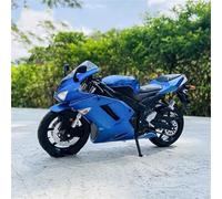 MPODYTSF Modelo a Escala Motocross 1/12 para Kawasaki para Ninja ZX-6R Aleación De Simulación. Regalos para Coleccionar. Coche Juguete A Escala(BLU)