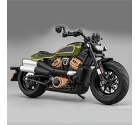 MPODYTSF Modelo a Escala para Harley para Davidson Sportster S Simulación De Aleación Motocicleta Modelo Coche Juguete 1/12(Vert)