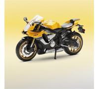 MPODYTSF Modelo a Escala para Yamaha YZF-R1 YZFR1 YZF R1, Modelo De Motocicleta Juguete Aleación A Escala 1/12(Jaune)