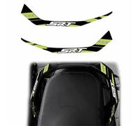 MPODYTSF Motocicleta calcomanía Accesorios De Motocicleta Protector Impermeable para QJ SRT 700 X Pegatina Protectora De Resina 3D para Almohadilla De Tanque