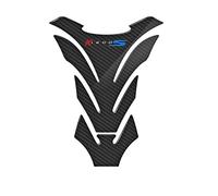 MPODYTSF Motocicleta calcomanía Almohadilla De Tanque De Combustible para Motocicleta, Pegatinas Protectoras De Fibra De Carbono para BMW K1200S K 1200 S(Red and Blue)