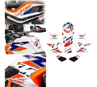 MPODYTSF Motocicleta calcomanía Pegatinas para La Almohadilla del Tanque para 1290 para Super Adventure R 2023, Calcomanías para Motocicletas, Accesorios, Calcomanías De Resina 3D