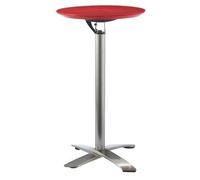 MPOPO Bar Minimalista al Aire Libre Abdominales Aleación Aluminio Mesa Barra Alta Cafetería Barra té Leche Mesa de Cóctel(C)