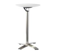 MPOPO Bar Minimalista al Aire Libre Abdominales Aleación Aluminio Mesa Barra Alta Cafetería Barra té Leche Mesa de Cóctel(A)