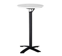 MPOPO Bar Minimalista al Aire Libre Abdominales Aleación Aluminio Mesa Barra Alta Cafetería Barra té Leche Mesa de Cóctel(B)