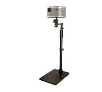 MPOPO Soportes para Altavoces Soporte Universal for proyector, Soporte de pie Cama for el hogar, Pared, sofá for, Estante Vertical Libre Perforado Soporte para Cámara(PB19)