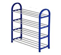 MPOPO Zapatero Organizador de Calzado 4 Niveles Almacenamiento Multifuncional La Torre Zapatos Que Salva Espacio y fácil ensamblar(B)