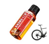 Mppchhn Aceite para barra y cadena de motosierra,Aceite de cadena para motosierra, Aceite de sierra de alto rendimiento Lubricante para cadenas ecológico de 60 ml, Limpiador de cadena de suministros