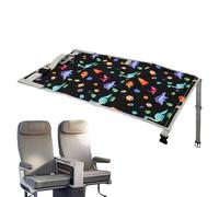 Mppchhn Cama De Avión Infantil | Cama De Viaje para Niños - Colchoneta Plegable con Reposapiés Transpirable para Dormir en Vuelos y Viajes