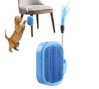 Mppchhn Esquina para frotar, rascador de esquina para con hierba gatera, suministros de aseo para mascotas, peine de masaje para muebles, hogar, sofá, mesa, gatito, conejo, interior
