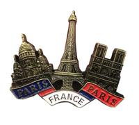 Mppchhn Imanes Decorativos para - Francia Paris Decorativos Imanes 3D Resina,Decoración Hogar De Guardar para Amantes De Fotos Pizarras Arte Pared