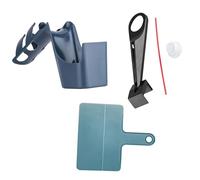 Mppchhn Limpiador de cadena de motocicleta, herramienta de limpieza de mantenimiento de cadena, 4 piezas, cepillo eficaz, aplicador de lubricante, equipo de mantenimiento portátil para ciclismo