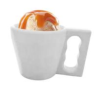 Mppchhn Recipientes de pinta | Soporte para cuenco de yogur con impresión 3D, pintas de helado con asa para cocina, almacenamiento de alimentos, preparación de comidas, fiestas, reuniones, días
