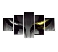 MPPSU Póster Anime-Bleach 5 Paneles Impresión HD Cuadros Decoracion Dormitorios Salon Modernos 100Cm×50Cm Con Marco