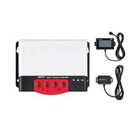 MPPT 50A 12V 24VAuto Panel de células solares Controlador de carga de batería Reguladores de energía solar fotovoltaica con BT-2 RM-6 for batería de litio de plomo de gel(Only Controller)