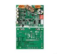 MPPT Controlador de carga solar 100W 10A inteligente para LiFePO4 Gel para batería - 11-45V para interruptor de dial RV Camper Off Grid System Green ABS 7.6x6cm