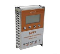 MPPT Controlador de carga solar con selección de corriente de 10 A 20 A para sistemas de 12 V 24 V con pantalla luminosa y puertos USB duales (20 A)