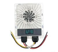 MPPT - Controlador de carga solar de 20 A de alta eficiencia para gel sellado inundado para batería Regulación del panel para caravana barco para uso en autocaravana Blanco