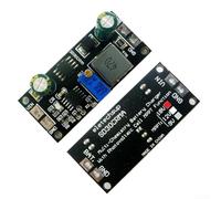 MPPT Controlador de carga solar de 9 V/12 V/18 V, salida ajustable de 1.2 a 21 V para batería de iones de litio/LTO, módulo de carga compacto para panel solar y bicicleta eléctrica, negro (18 V)