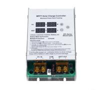MPPT Regulador de carga solar Boost 600 W para 24 V 36 V 48 V 60 V 72 V, entrada 17-55 V, controlador paso a paso para gel de litio, carcasa de aluminio con refrigeración para vehículos eléctricos