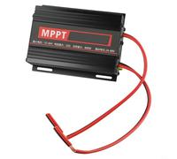 MPPT - Regulador de carga solar con pantalla LCD, 800 W, 24 V, 36 V, 48 V, 60 V, 72 V, conversión de energía eficiente para diferentes tipos de baterías, aleación de aluminio, color negro (2 unidades)