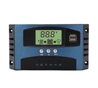 MPPT Solar Regulator 12V / 24V Auto Recognition | LCD Display with Dual USB Ports | Solar Panel Controller for Home / RV / Marine | Overcurrent Protection (30A)
