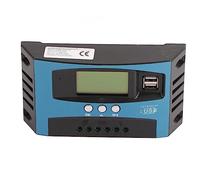 MPPT Solar Regulator 12V 24V | Real - Time Digital Display with Temperature Monitoring | Solar PV Regulator for RV / Boats / Off - Grid | 16AD Sampling, Auto Restoration (90A)