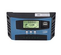 MPPT Solar Regulator 12V 24V | Real - Time Digital Display with Temperature Monitoring | Solar PV Regulator for RV / Boats / Off - Grid | 16AD Sampling, Auto Restoration (70A)