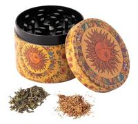 MPQDFG Molinillo Polen Molinillos de Especias 4 in 1 Premium Herb Grinder Multifuncional a Base de Plantas Grinder Molinillo Fino Portátil Antiadherente para Hierbas y Especias 50MM
