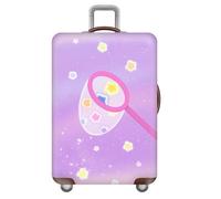 MpresióN Colorida De Pintura Al óLeo De Dibujos Animados Funda para Equipaje,Protector EláStico Lavable para Maleta De Viaje,para NiñOs,NiñAs,Luggage Cover,Regalos (Estrella,XL(29-32inch))