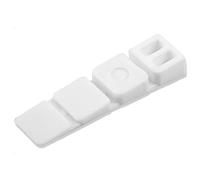 Mprofi MT® 100 Piezas | Cuñas Nivelación Muebles | Blanco | Calzos Plástico Ajustables con Puntos de Ruptura | Nivelador para Mesas, Armarios y Suelos Irregulares