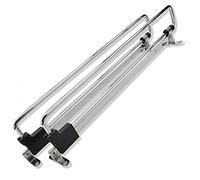 Mprofi MT® 2 Piezas | Percheros Extraibles 400mm | Barra Armario Extensible | Perchas Ropa | para Armarios Dormitorio, Organizador Armario Ropero, Barra Colgar Ropa, Colgador Ropa | Acero