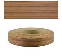 Mprofi MT® - Moldura Adhesiva y Madera Cinta de Canto Teca | 22mm x 5m | Cantos Para Madera | Protector Bordes para Estanterías, Muebles y Paneles | Canto Termoadhesivo Duradero | Espesor 0,50mm