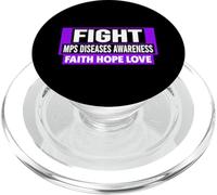 MPS Awareness Shirt - Combate Mps Diseases Awareness PopSockets PopGrip para MagSafe