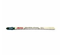 MPS - Hoja de sierra de calar (5 unidades, con dentado radial, longitud total 132/longitud dentada 110 mm, división de dientes de 2,0 mm para un corte recto y limpio por ambos lados)