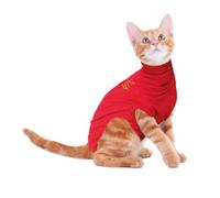 MPS Medical Pet Shirt, Gato, Rojo, XXS